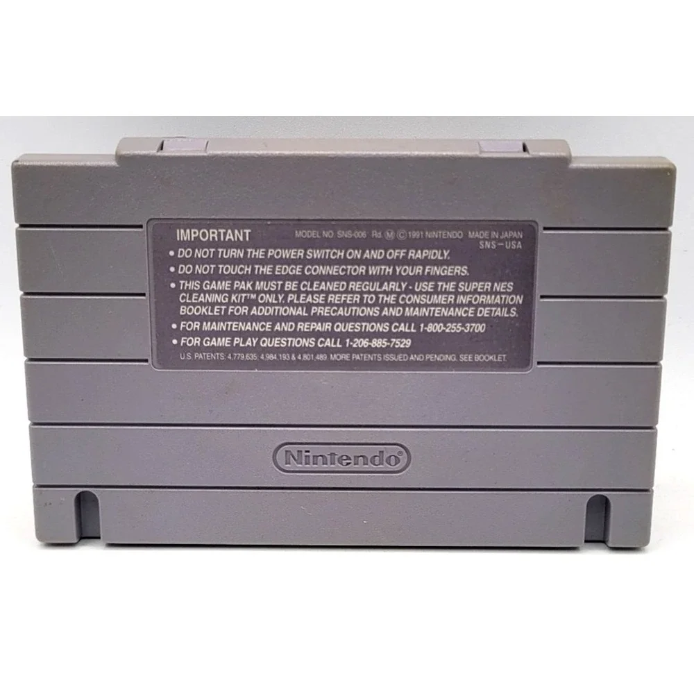 Super Bases Loaded SNES Game‎ Super Nintendo Entertainment System 1991 CART ONLY